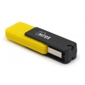Флеш-накопитель USB  4GB  Mirex  CITY  жёлтый  (ecopack)